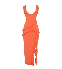 House of CB  Pixie Dress Flame Size XS/6 for rent on The Volte - image 4