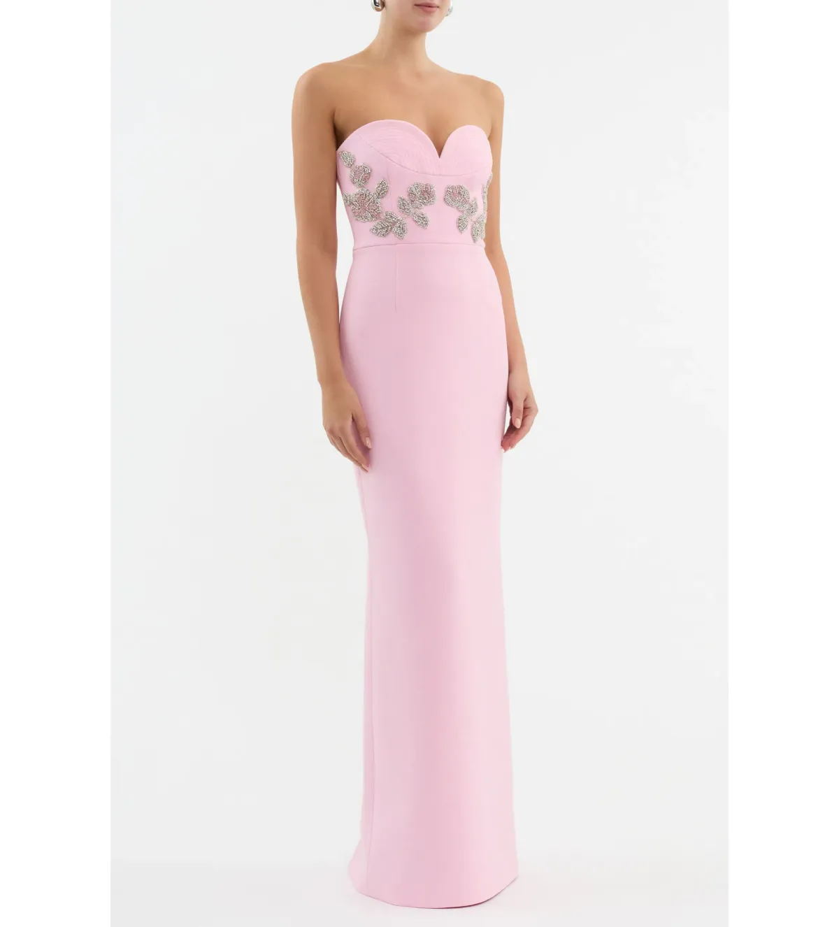 Rebecca Vallance  Jenna Gown Pink Size S/Au 8  for rent on The Volte - main image