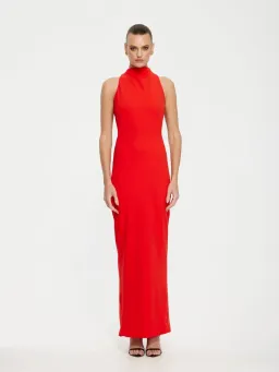 Effie Kats Ambre Gown In Cherry Red Size 6 / XS for rent on The Volte - image 1