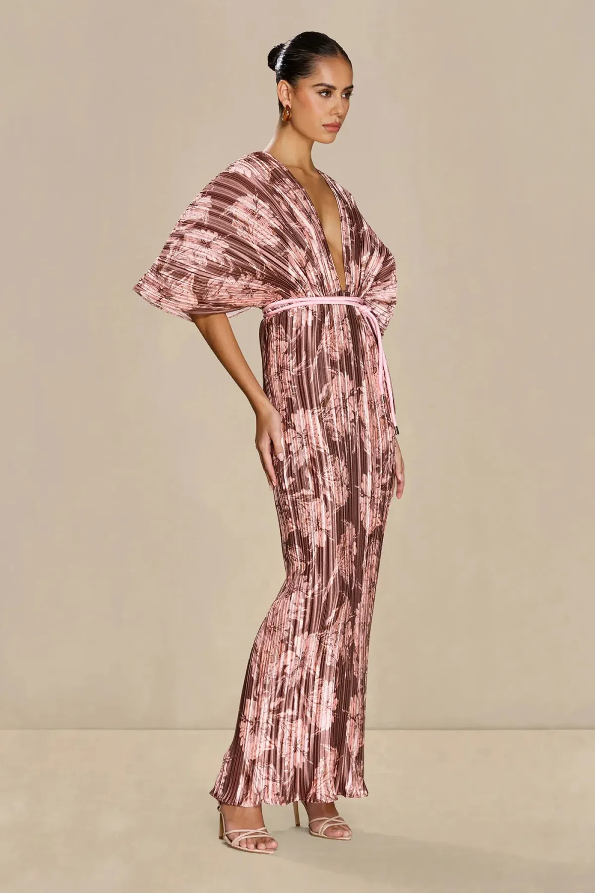 Sonya Moda Gianna Dress in Desert Rose Size 16 for rent on The Volte - main image