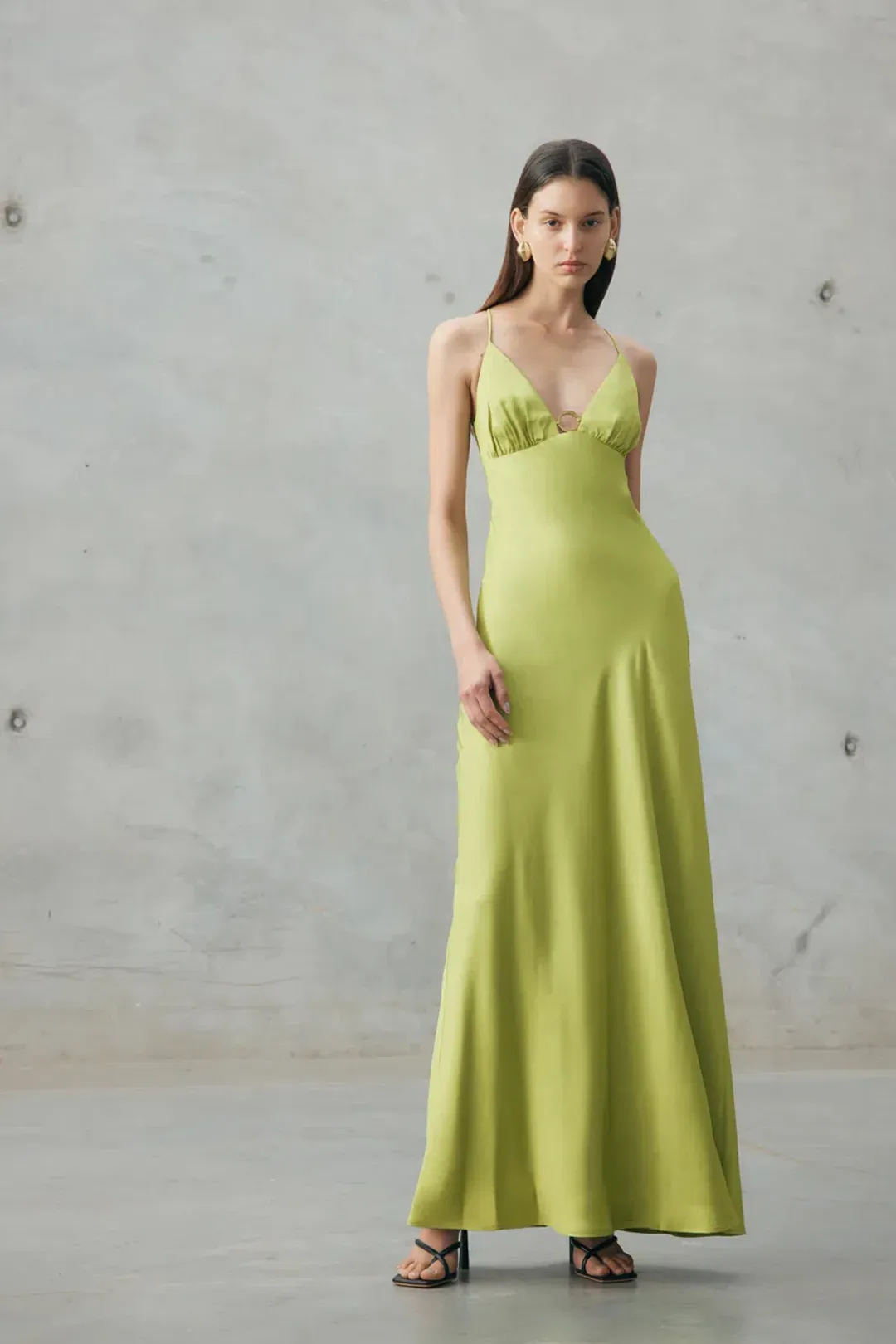Manning Cartell Like A Charm Slip Dress Green Size S / AU 8 for rent on The Volte - main image