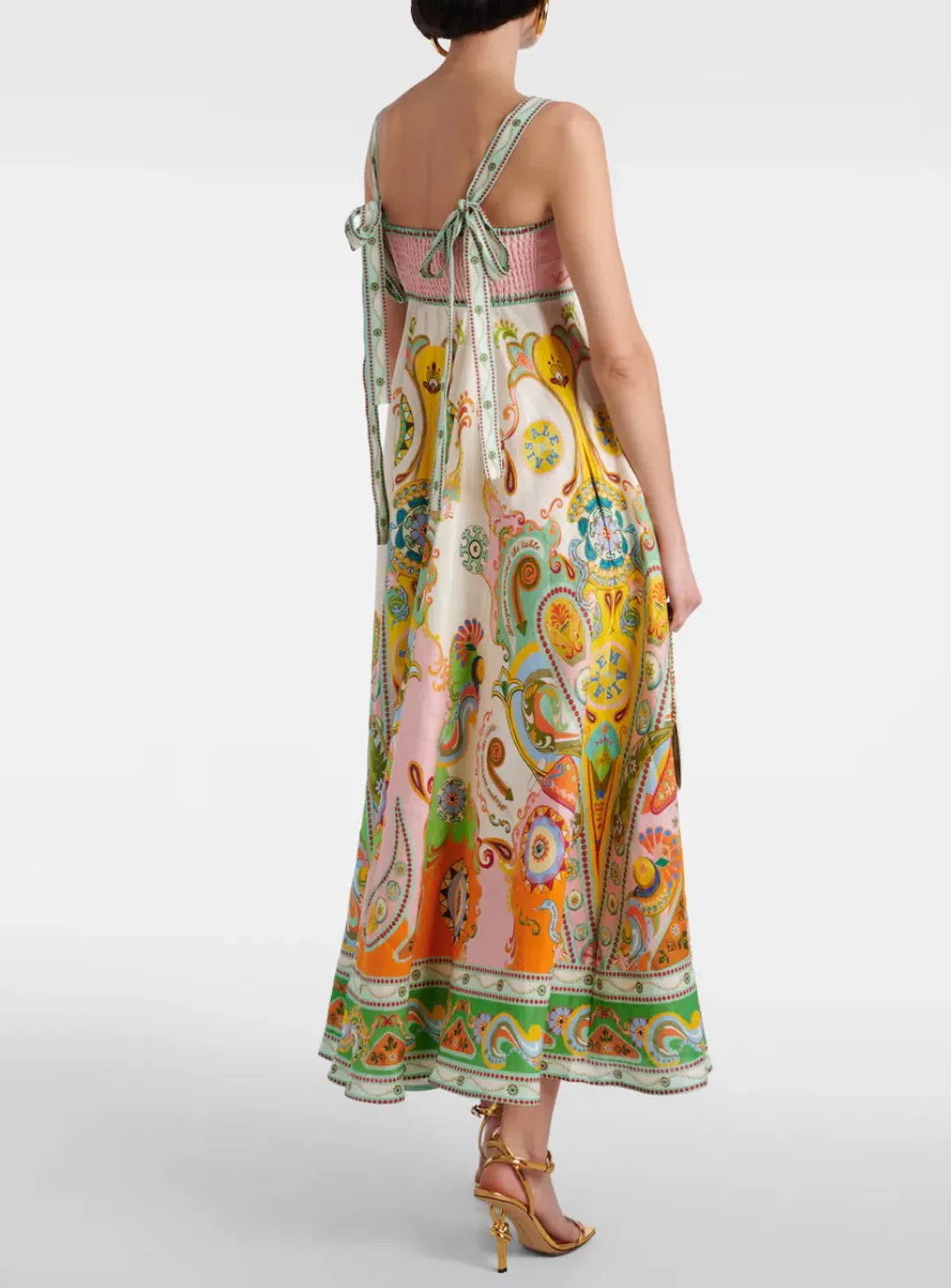 Alemais Pinball Sundress Print Size 14 for rent on The Volte - main image