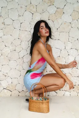 HNTR the Label Lexi Mini Dress in Calla Size S / AU 8 for rent on The Volte - image 2