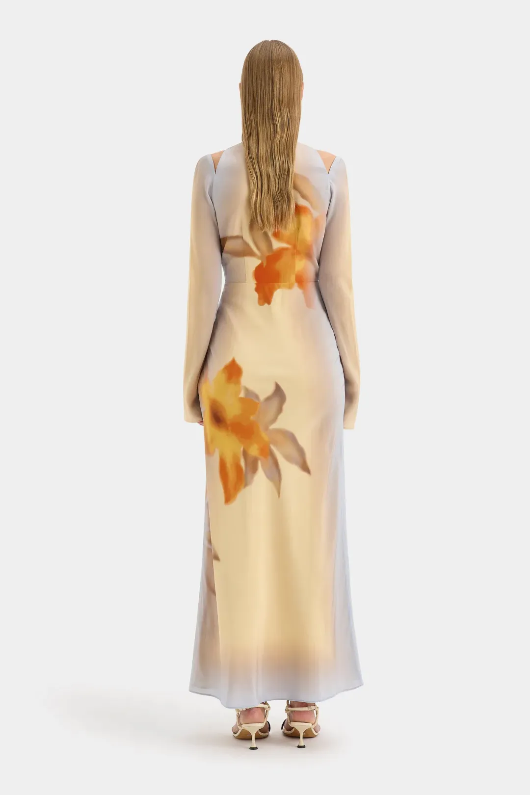 Sir the Label Serene Scarf Dress Sequoia Floral Size 2 / AU 10 for rent on The Volte - main image