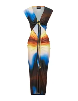 Pfeiffer Lexington Midi Dress Earth Size 14 for rent on The Volte - image 4