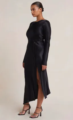 Bec & Bridge Moon Dance Long Sleeve Maxi Dress Black Size 18 for rent on The Volte - image 2