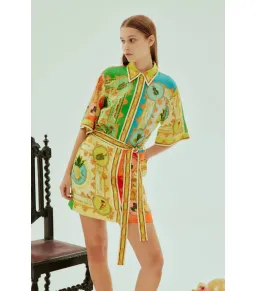 Alemais La Musica Mini Dress Multi Size AU 8 for rent on The Volte - image 2