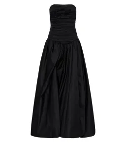 Aje Violet Bubble Hem Maxi Dress Black Size AU 10  for rent on The Volte - image 6