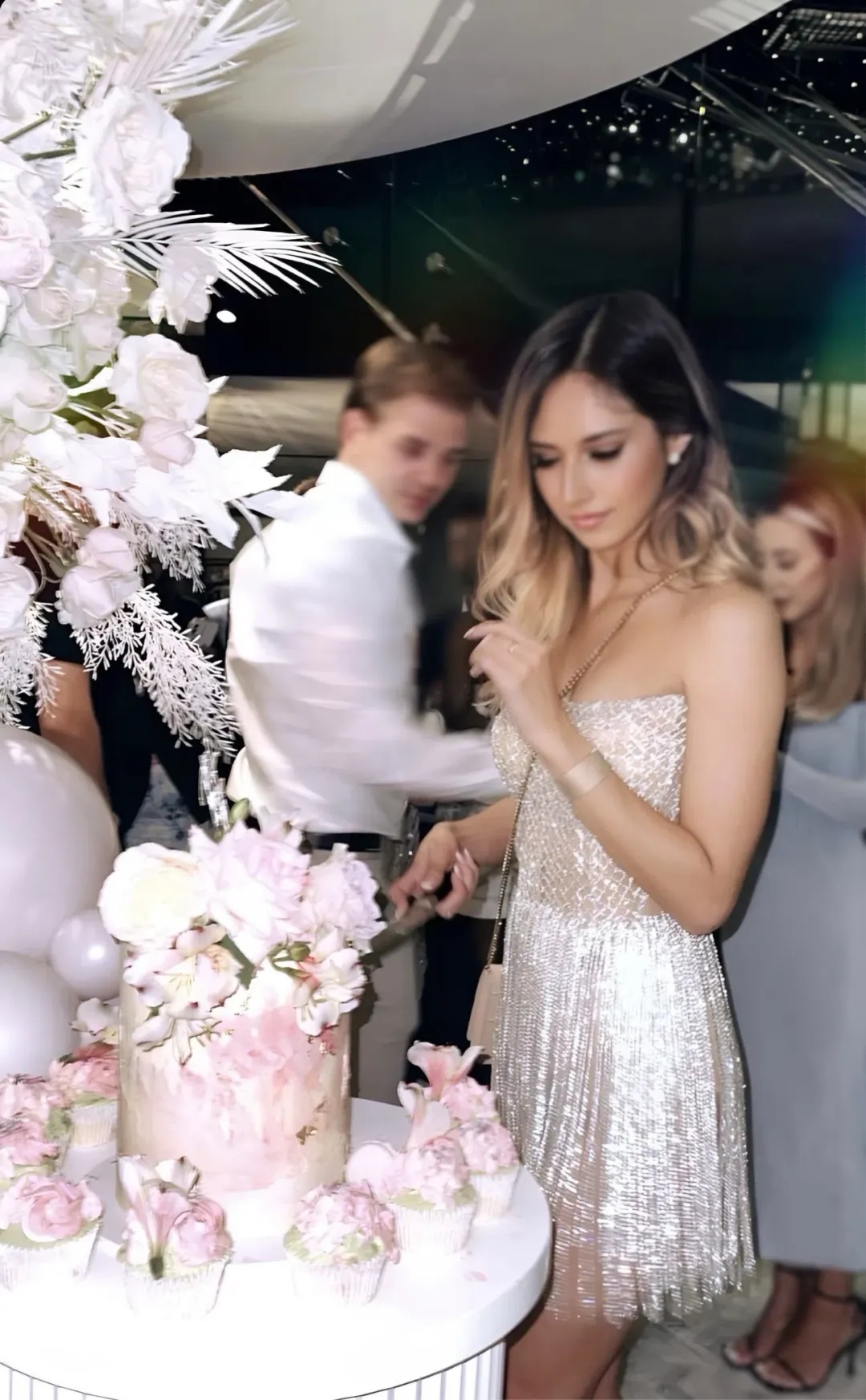 Hana Diamond Dress Silver Size 4 for rent on The Volte - main image