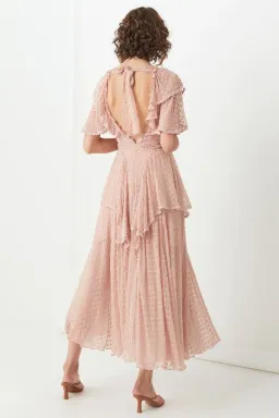Spell And the Gypsy Zoe Gown Rose Pink Size 10 for rent on The Volte - image 4