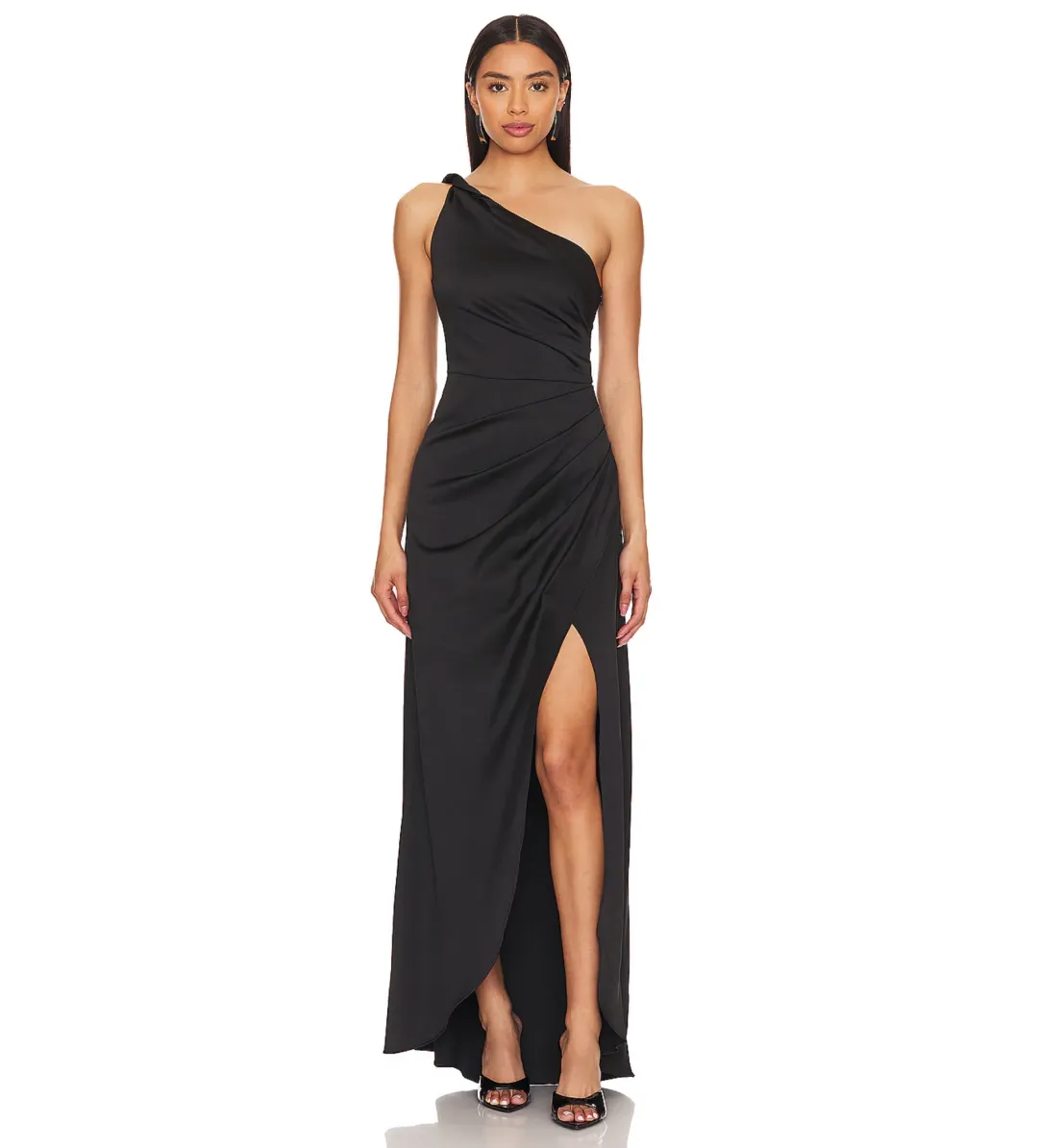 Elliatt Biarritz Gown Black Size 8 for rent on The Volte - main image