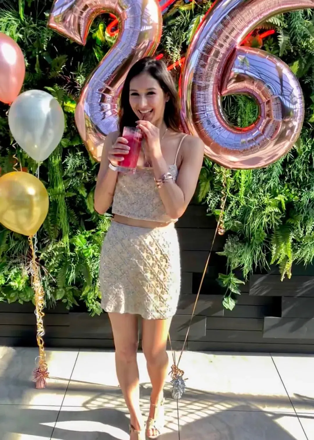 Madame X Bianca Skirt Set Nude Size 6 for rent on The Volte - main image