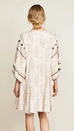 Spell Arabian Jewel Dress Cream Size 8 for rent on The Volte - image 2