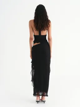 Benni Penelope Maxi Dress Black Size 8 for rent on The Volte - image 2