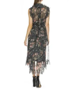 Zimmermann Unbridled Frill Dress Floral Size 1 / AU 10 for rent on The Volte - image 2
