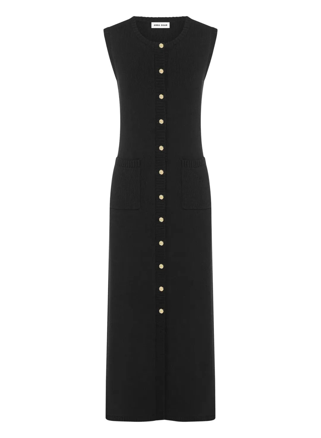 Anna Quan Kahlani Dress in Raven Size AU 8  for rent on The Volte - main image