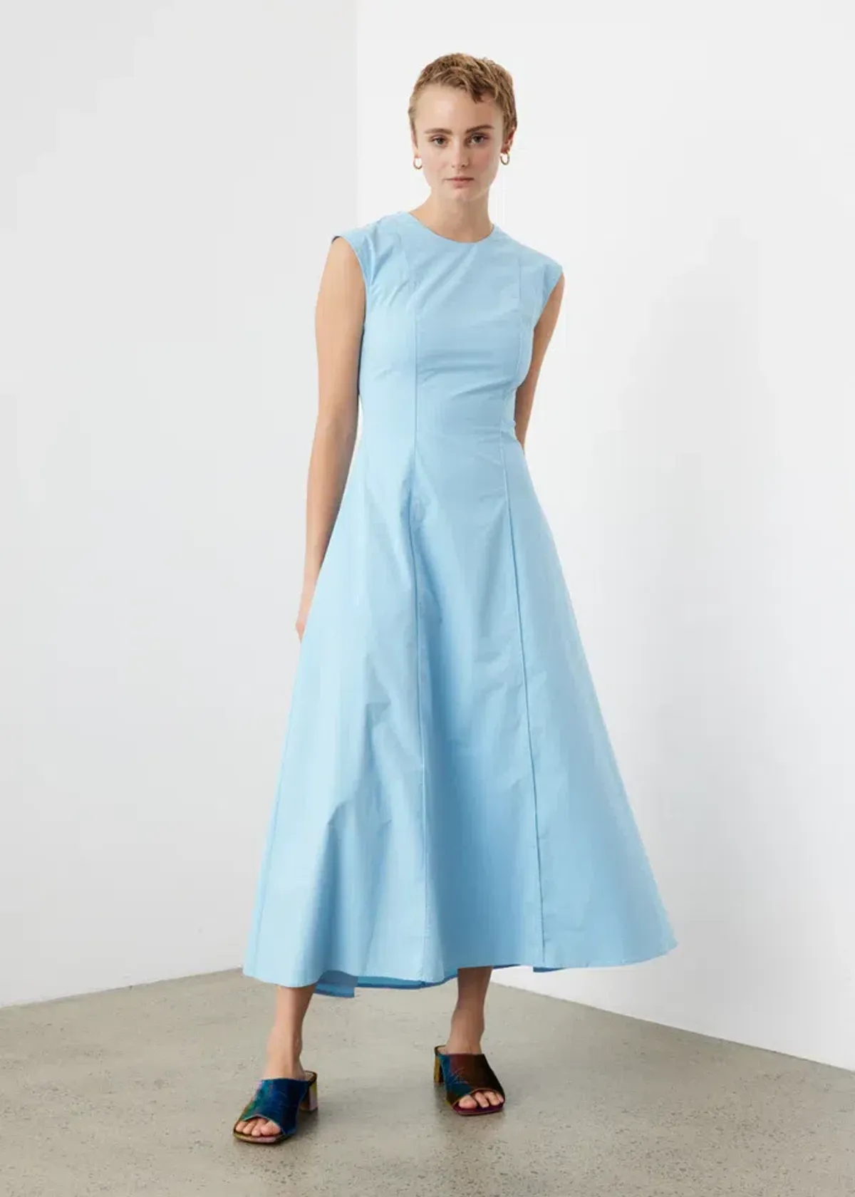 Anna Quan Eloise Dress Sky Blue Size AU 6 for rent on The Volte - main image