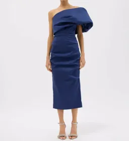 Rachel Gilbert Kat Dress Blue Size AU 8 for rent on The Volte - image 1