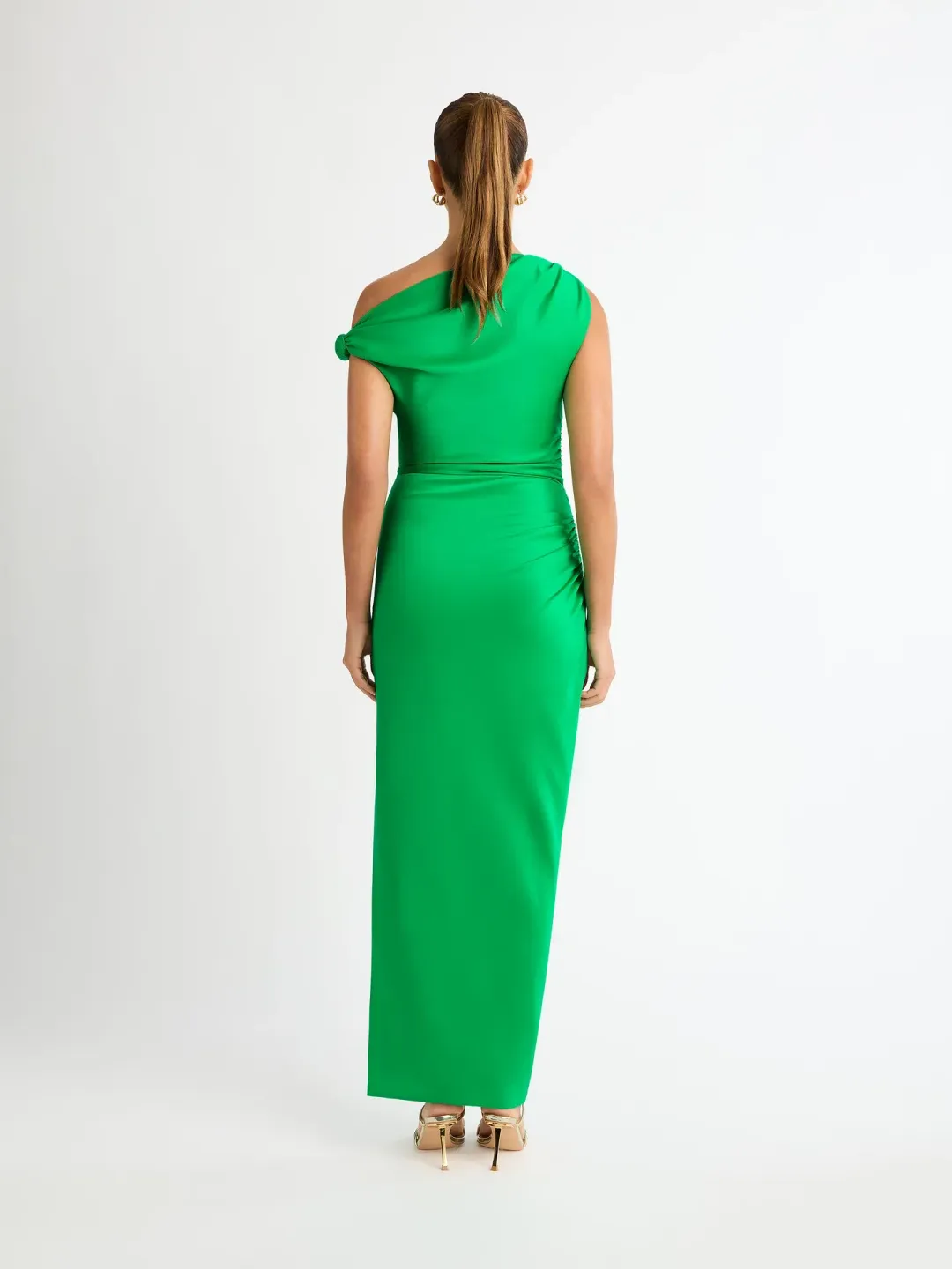 Sheike Ludlow Midi Dress Green Size 14 for rent on The Volte - main image