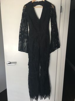 Mossman Devils Advocate Jumpsuit - BLACK size 10 for rent on The Volte - image 3