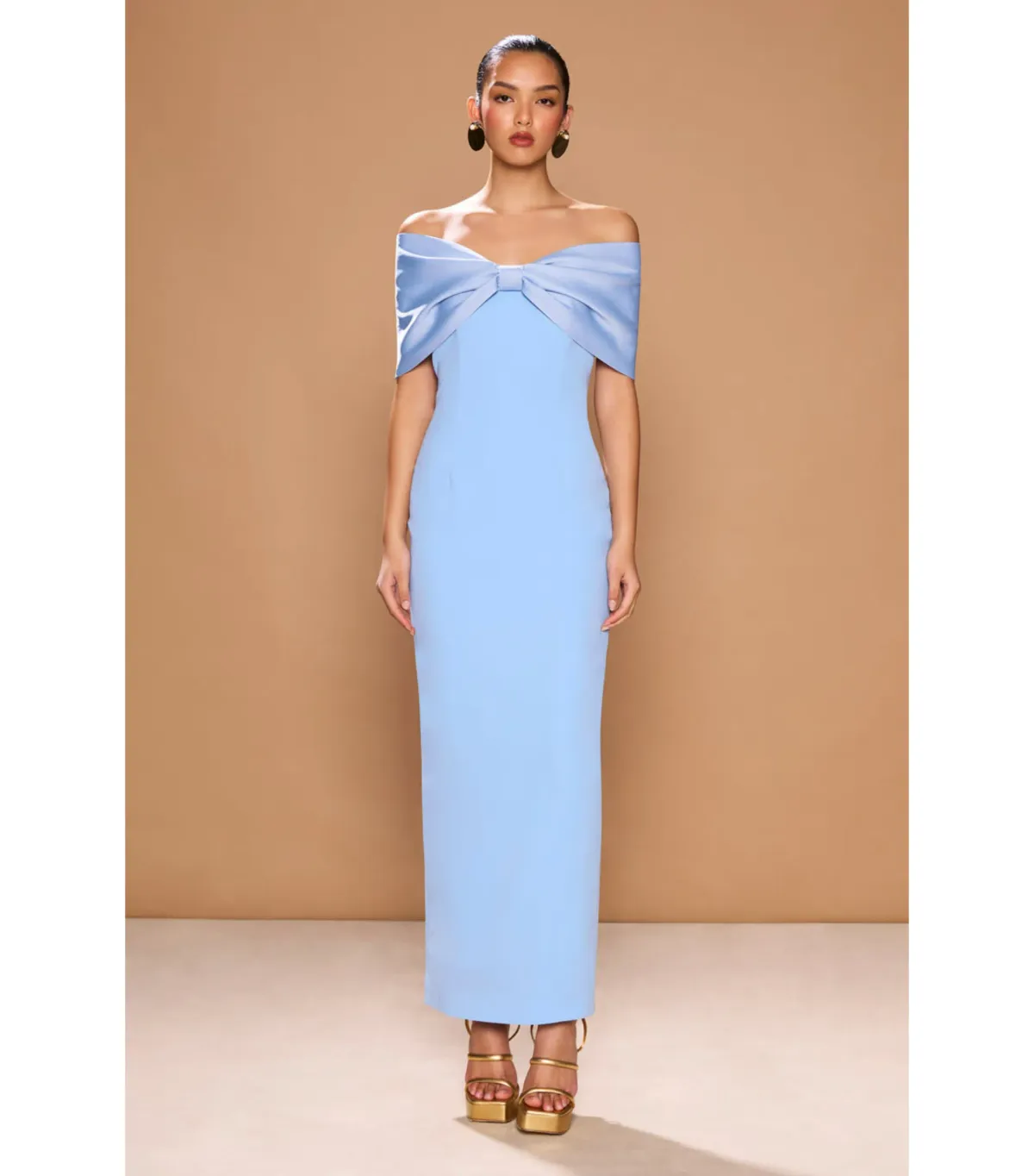 Sonya Moda Belluno Dress in Azzuro Size AU 12  for rent on The Volte - main image