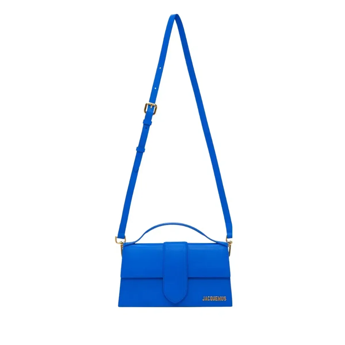 Jacquemus Le Bambino Long Bag Blue  for rent on The Volte - main image