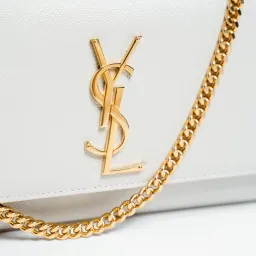 Saint Laurent Kate Small Bag Cream  for rent on The Volte - image 2