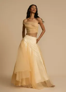 Arcina Ori Violetta Set Champagne Size L / AU 12 for rent on The Volte - image 1