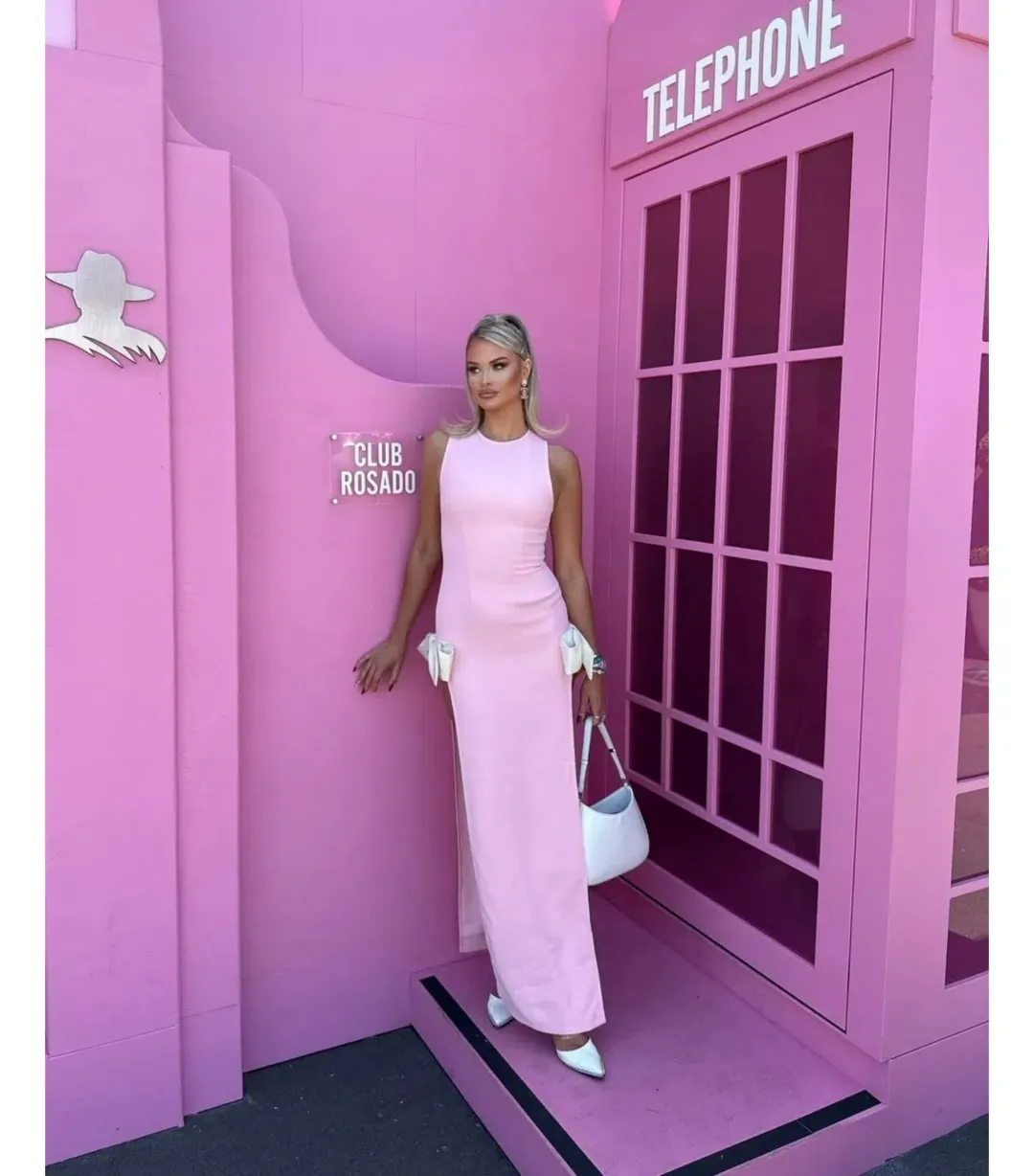 Atoir Jana Dress in Pink Size AU 12 for rent on The Volte - main image