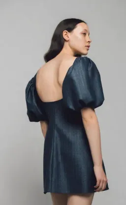 Georgia Alice Mia Mini Dress - Navy Sparkle Size 6  for rent on The Volte - image 3