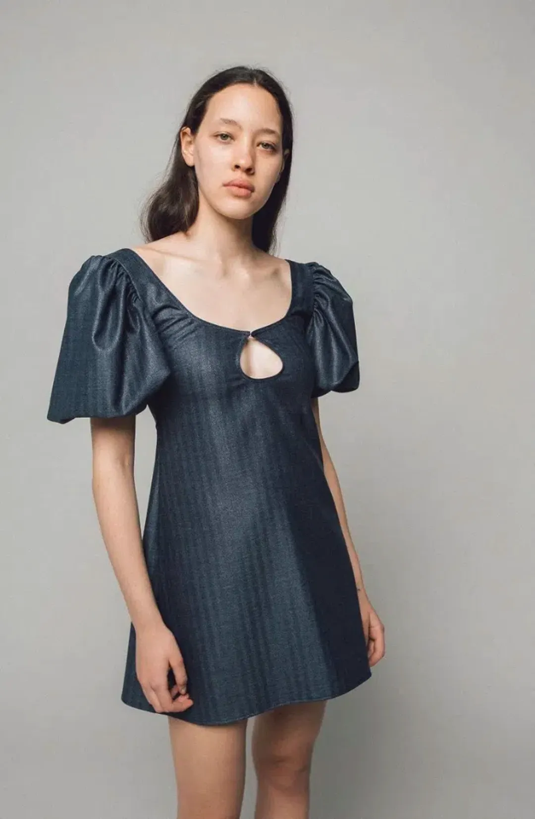 Georgia Alice Mia Mini Dress - Navy Sparkle Size 6  for rent on The Volte - main image