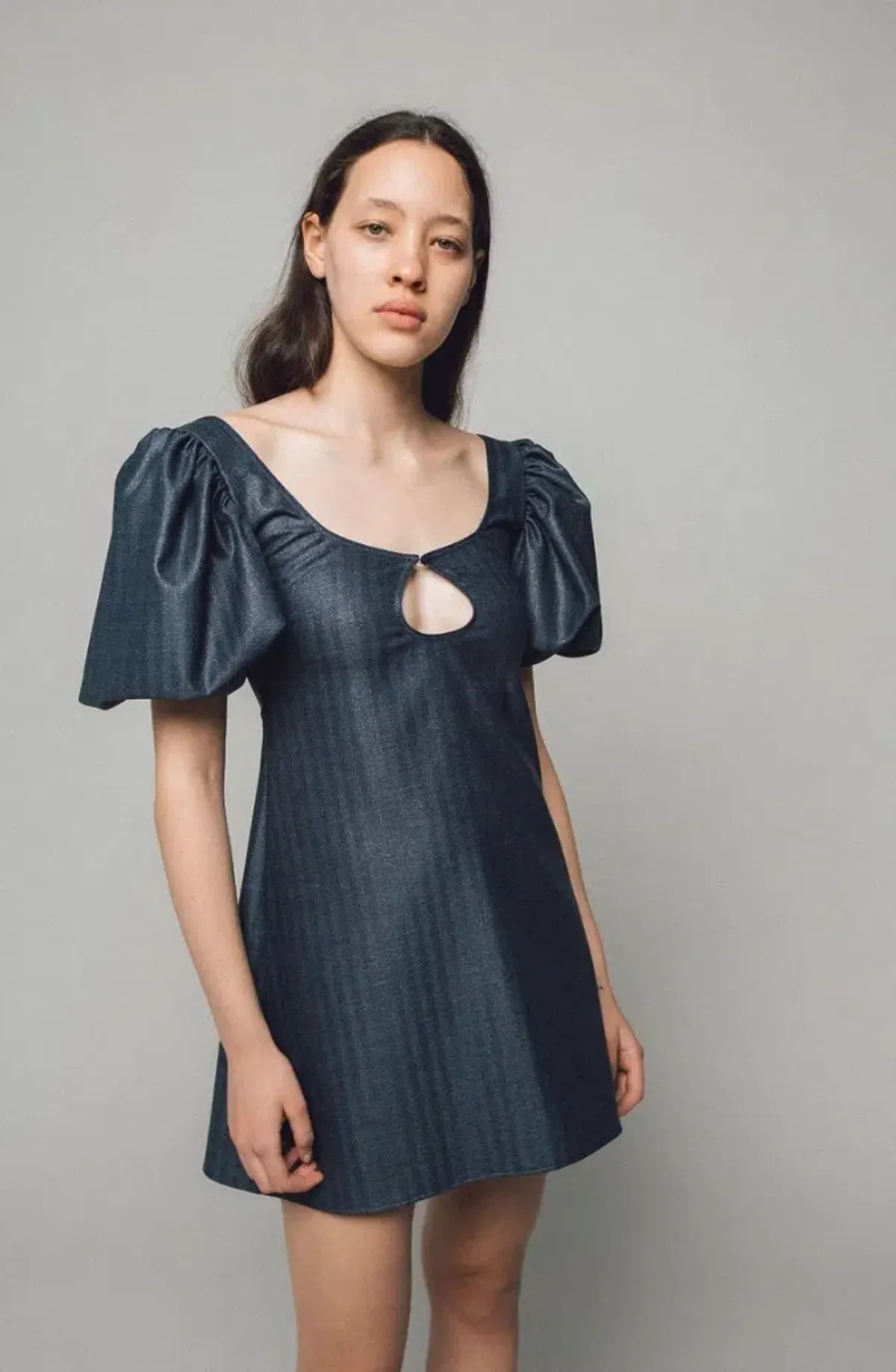 Georgia Alice Mia Mini Dress - Navy Sparkle Size 6  for rent on The Volte - main image