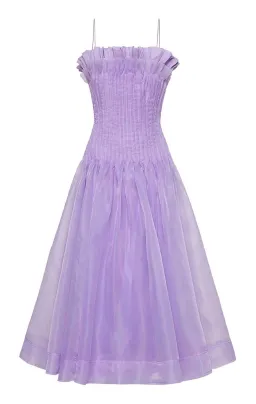 AJE Horizon pintucked midi dress size AU 6 for rent on The Volte - image 3