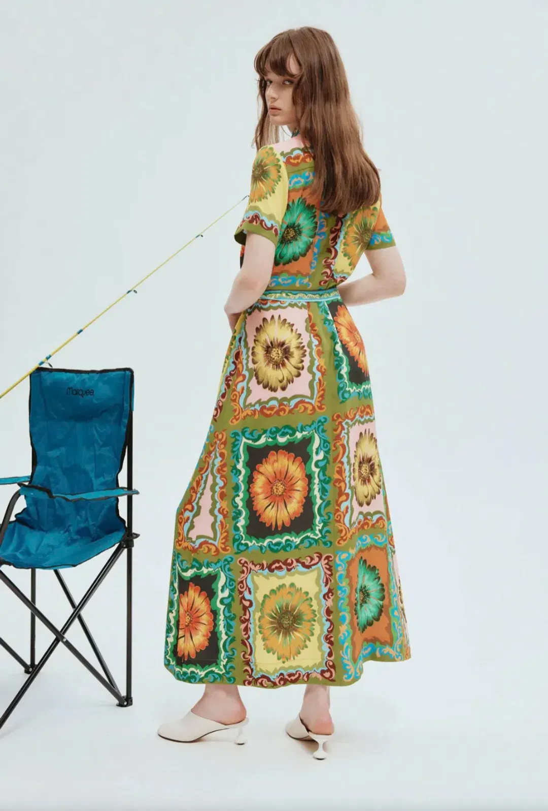 Alemais Disco Daisy Shirtdress Multicolour Size 10  for rent on The Volte - main image