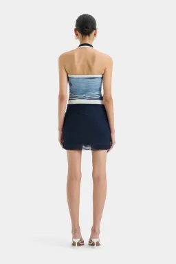 Sir the Label Breeze Mini Dress Shoreline Stripe Size 2 (AU 10) for rent on The Volte - image 2