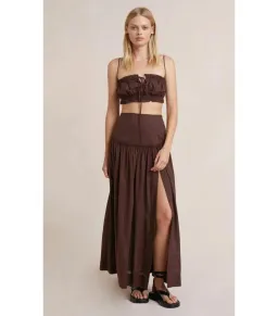 Bec & Bridge Alexandra Set Brown Size AU 10 for rent on The Volte - image 1