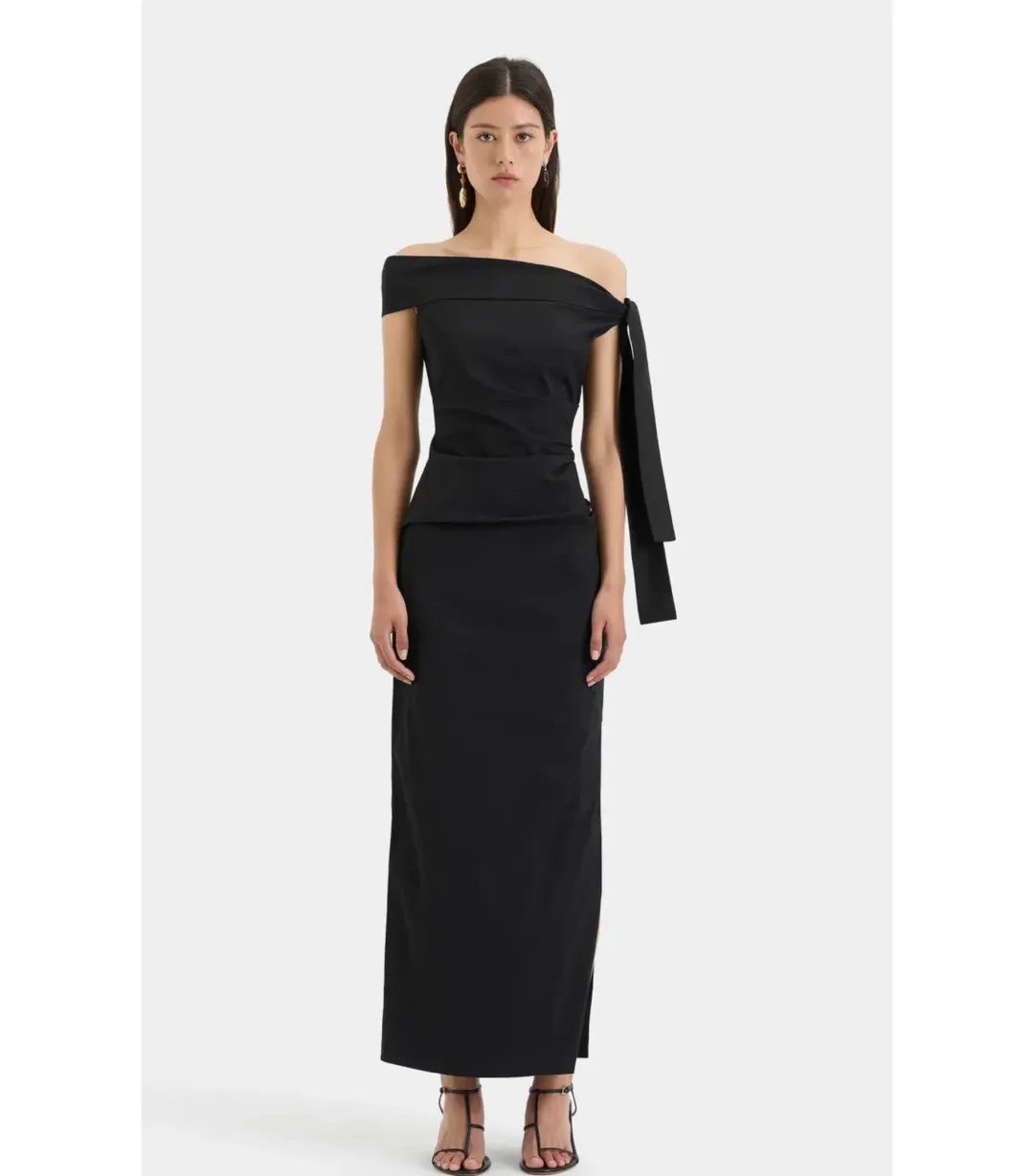 Sir The Label Black Dahlia Gown Black Size 10/M for rent on The Volte - main image