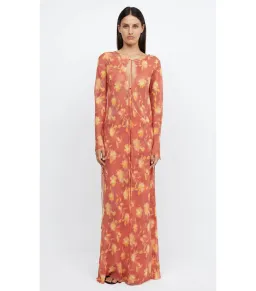 Bec & Bridge Azalea Wrap Long Sleeve Maxi Dress Lumen Floral Size AU 8 for rent on The Volte - image 1