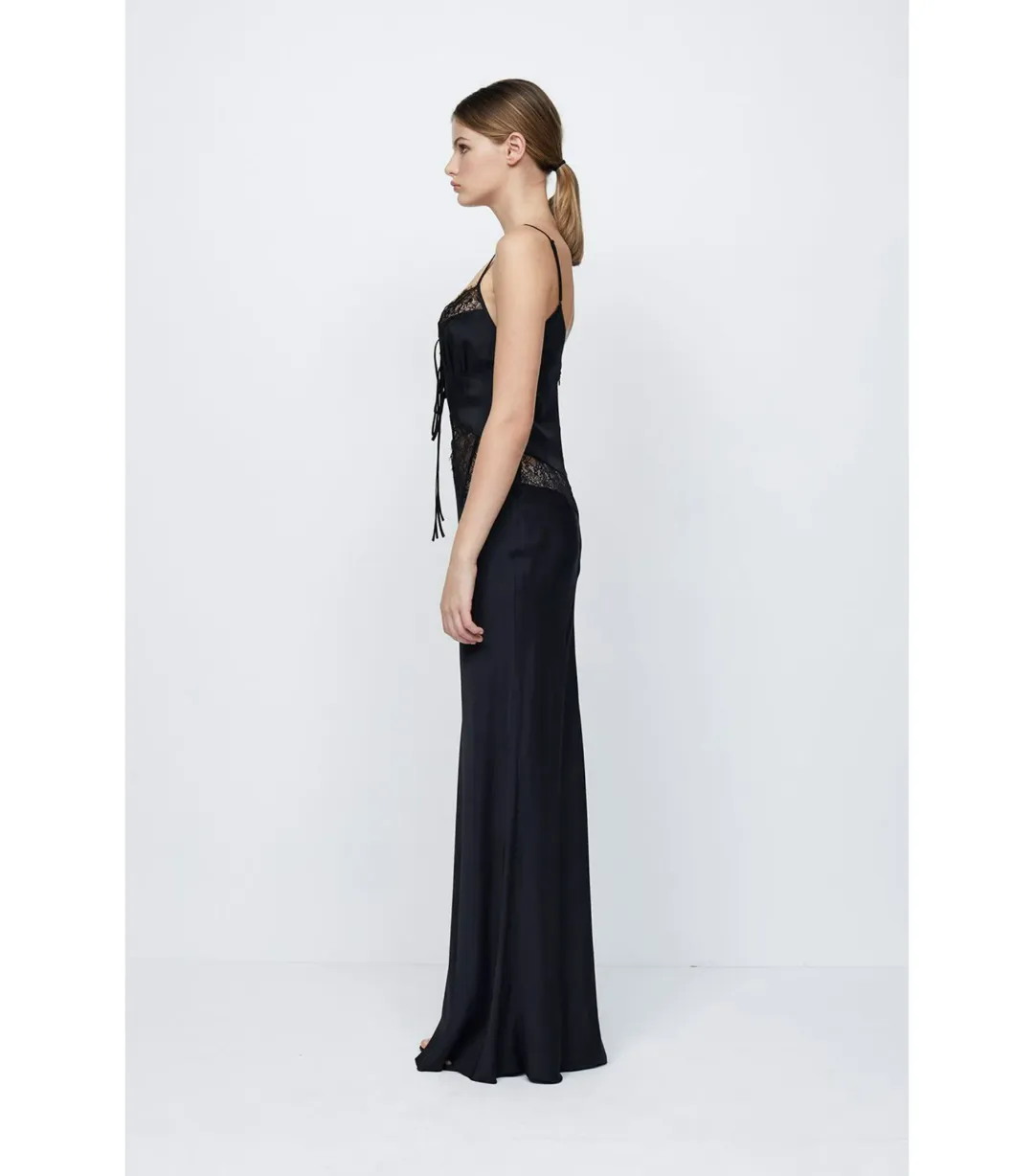 Bec & Bridge Nicolette Maxi Dress Black Size AU 8 for rent on The Volte - main image