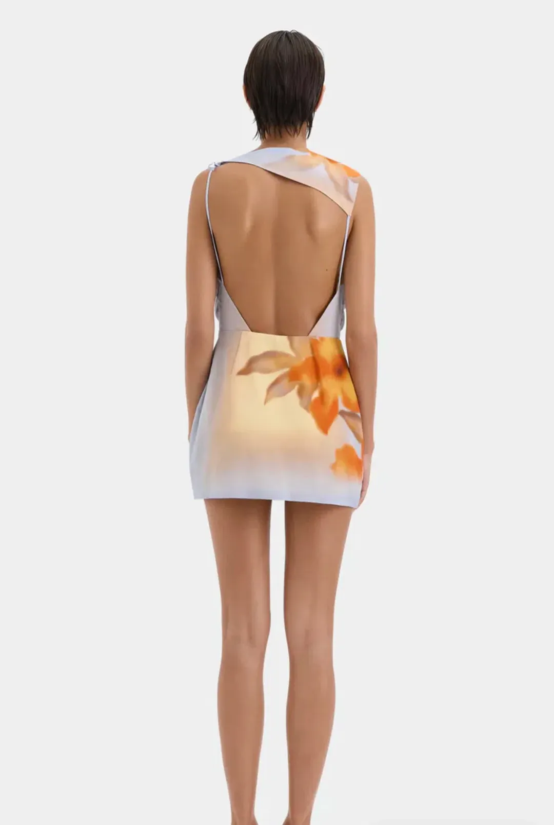 Sir the Label Serene Mini Dress Sequoia Floral Size 0P / AU 6 Petite for rent on The Volte - main image