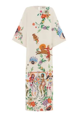 ALEMAIS Meagan Midi Dress Print Size 8 AU for rent on The Volte - image 12
