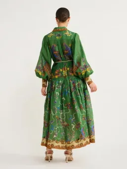 ALEMAIS Birdie Shirtdress in Jade Size 10 AU for rent on The Volte - image 8