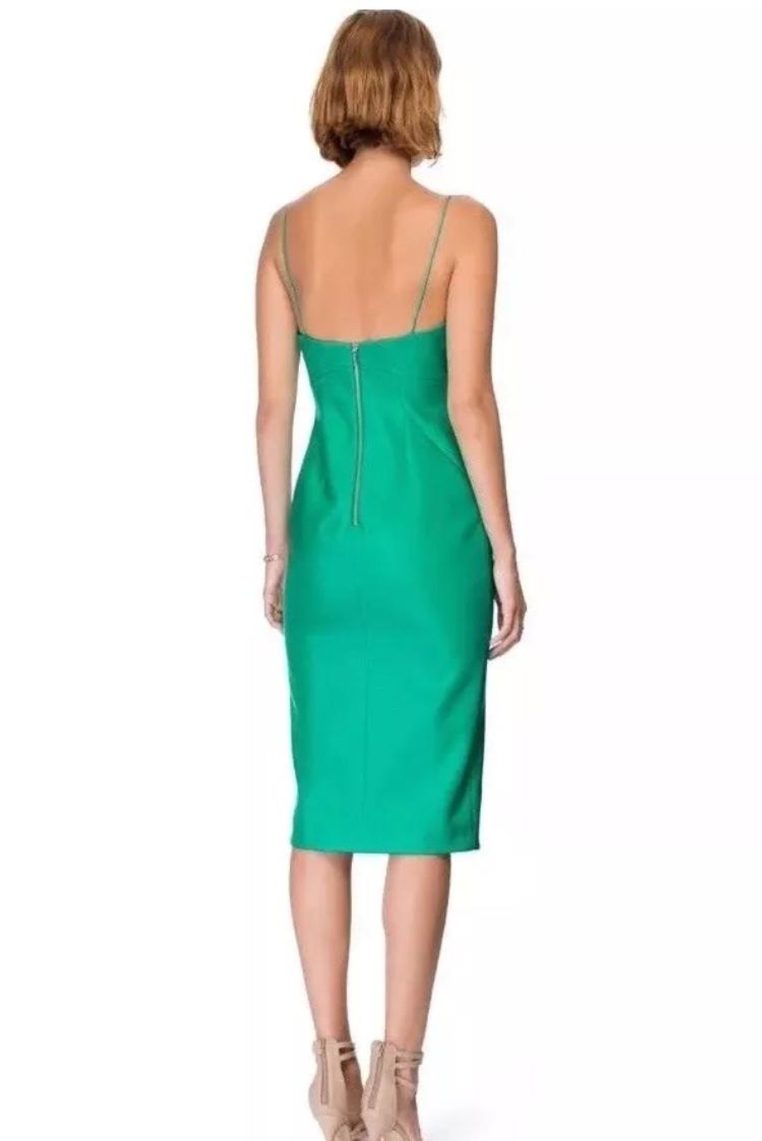 Nicholas Bonded Silk Diagonal Dress  for rent on The Volte - main image