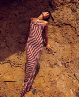 Rat & Boa Assisi Dress  Stripe Size L/Au 12 for rent on The Volte - image 2