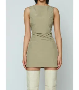 Wynn Hamlyn Sophia Mini Dress Cactus Green Size AU 6  for rent on The Volte - image 4