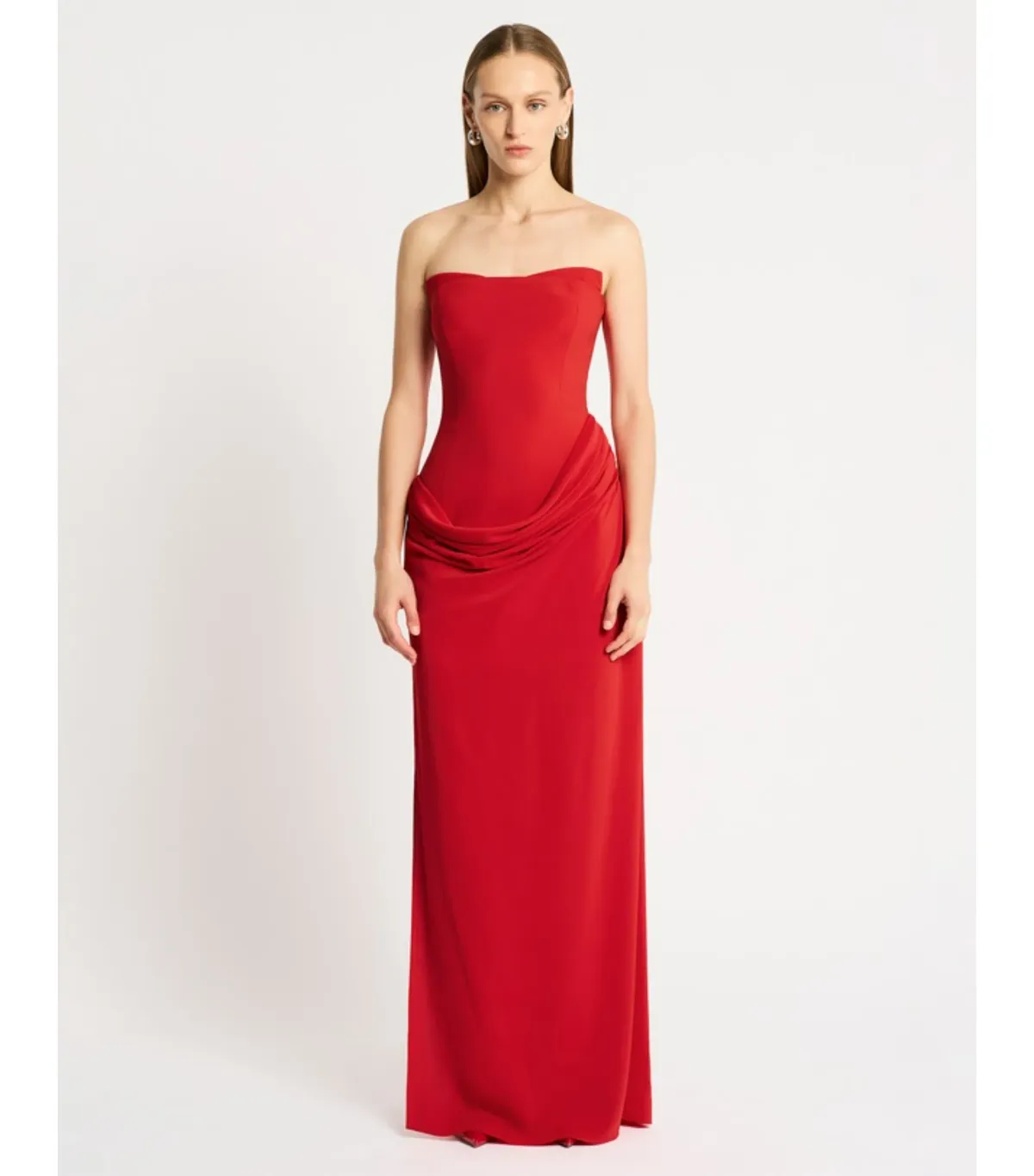 Sass And Bide Kahlo Dress Red Size AU 12 for rent on The Volte - main image