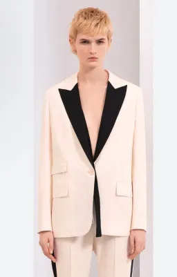 Stella McCartney Two-Piece Suit Cream/Black Size 12 for rent on The Volte - image 1