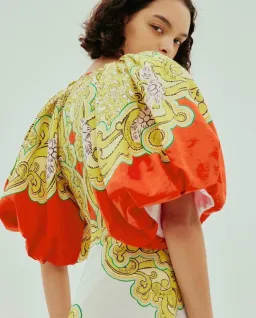 Alemais Sierra Midi Dress Multi Size 12 for rent on The Volte - image 3