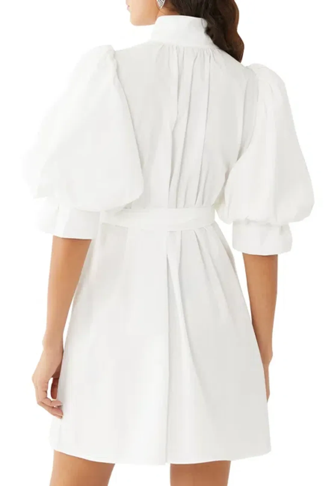 Leo Lin Eli Mini Dress Snow Size 10 for rent on The Volte - main image