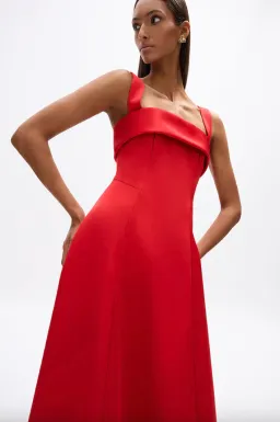 Rachel Gilbert Sera Gown Red Size AU 12  for rent on The Volte - image 2